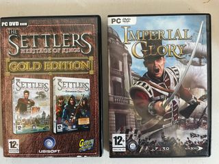 Giochi PC The Settlers e Imperial Glory