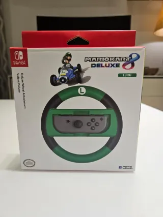 Volante Mario Kart 8 Deluxe Luigi Nintendo Switch
