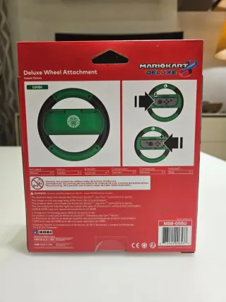 Volante Mario Kart 8 Deluxe Luigi Nintendo Switch