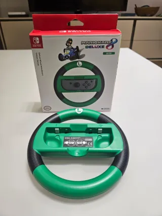 Volante Mario Kart 8 Deluxe Luigi Nintendo Switch