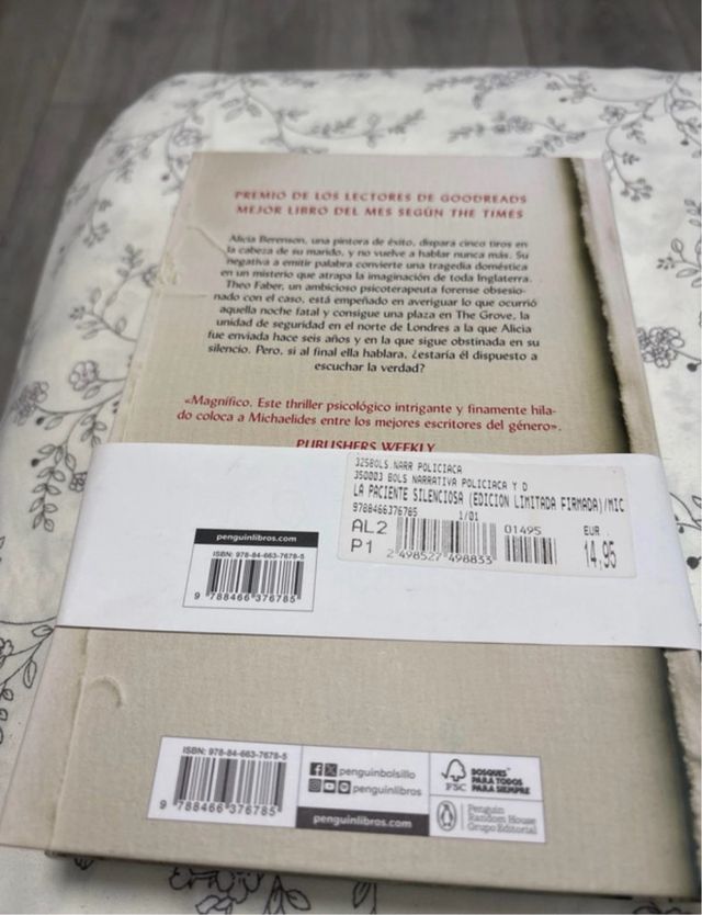 La paciente silenciosa (edicion limitada firmada)