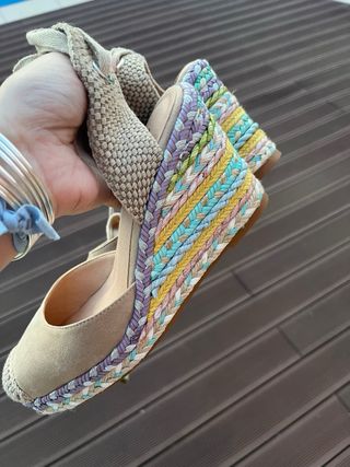 Sandálias Alma en Pena Multicolor