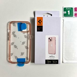 13 | Custodia Spigen + 2 Vetri Temperati | iPhone