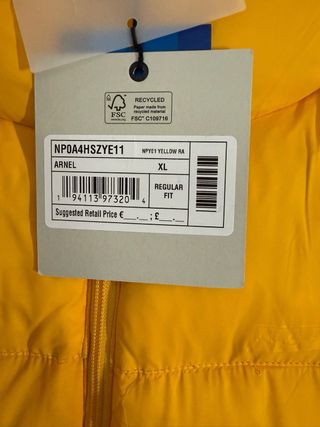 Abrigo Napapijri AERONS Amarillo