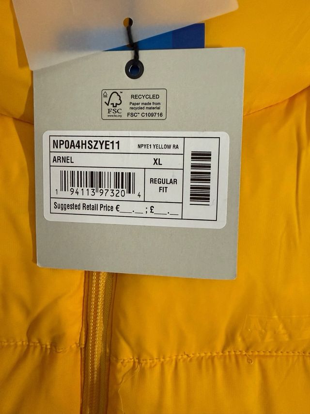 Abrigo Napapijri AERONS Amarillo