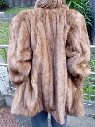 Chaqueta imitación visón