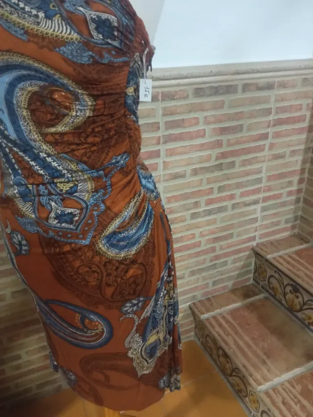 Vestido Pin Up Estampado Paisley