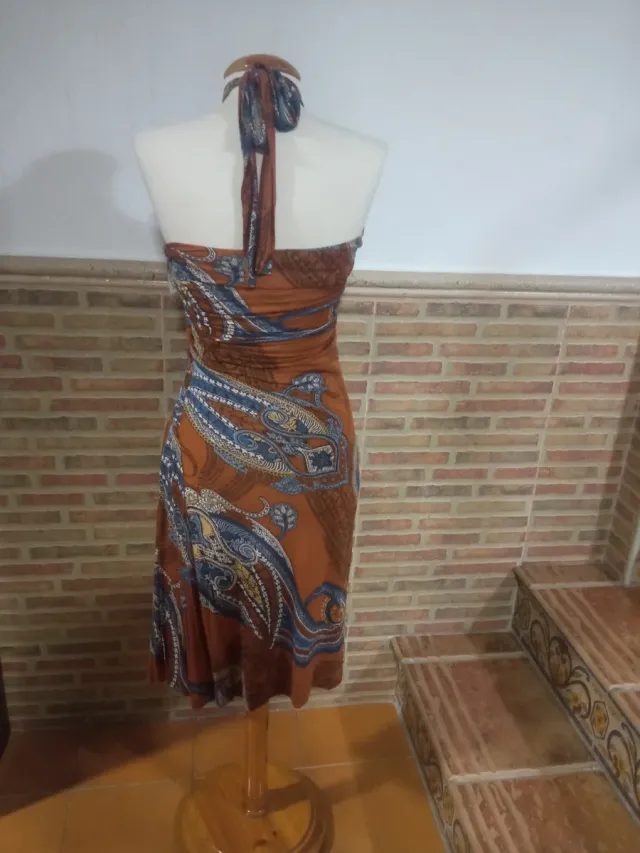 Vestido Pin Up Estampado Paisley