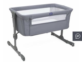 Cuna colecho Chicco gris