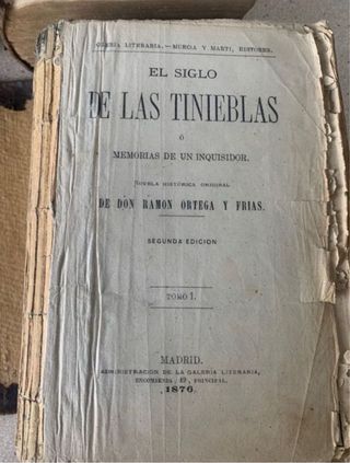 Libro Antiguo El Siglo de las Tinieblas