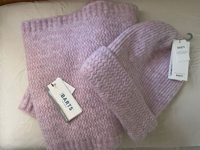 Set Gorro y Cuello Barts Rosa