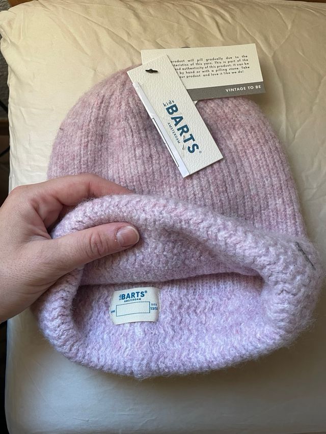 Set Gorro y Cuello Barts Rosa