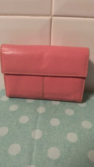 Cartera piel Morgado  Mujer Rosa