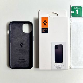 13 | Custodia Spigen + 2 Vetri Temperati | iPhone
