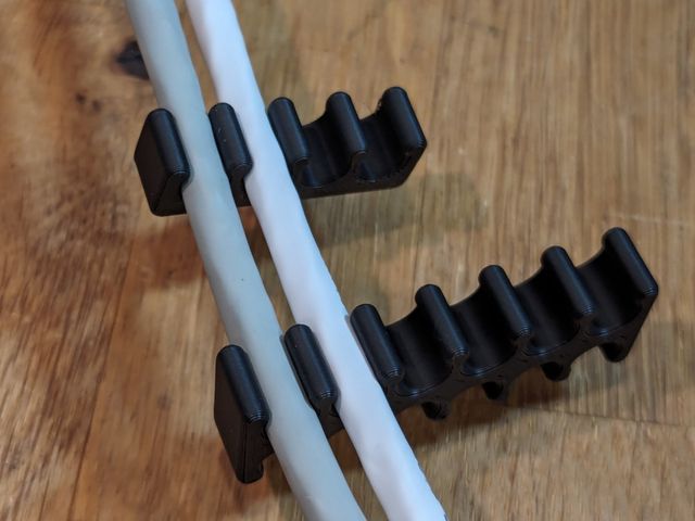 Kit 15 Clips Organizadores Cables Ethernet