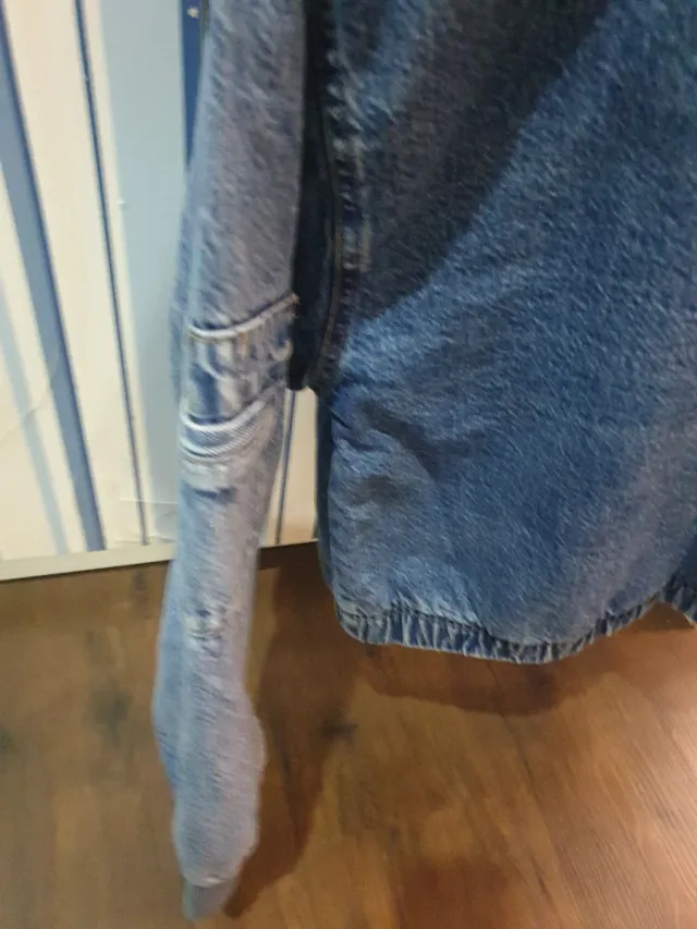 Chaqueta vaquera Zara bomber invierno