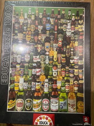 Puzzle Educa 1000 piezas Cervezas