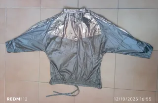 Blusa oversize metalizada mujer Zara