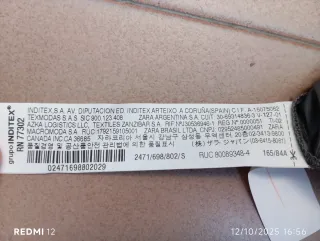 Blusa oversize metalizada mujer Zara