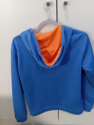 Chaqueta Sudadera IZAS Azul y Naranja
