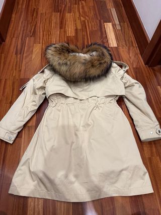 Parka La vie en Rose Beige Talla L