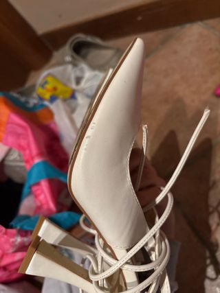 lotto paia scarpe tacco donna