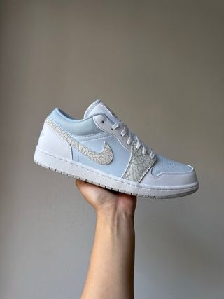 Nike Air Jordan 1 Low Blue Tint Elephant Print