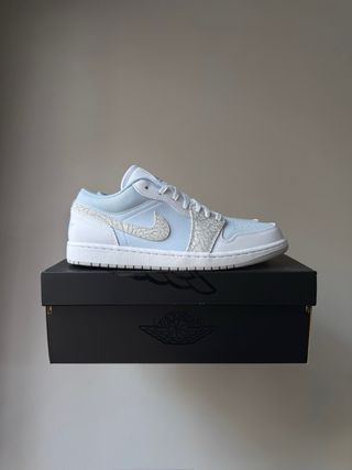 Nike Air Jordan 1 Low Blue Tint Elephant Print
