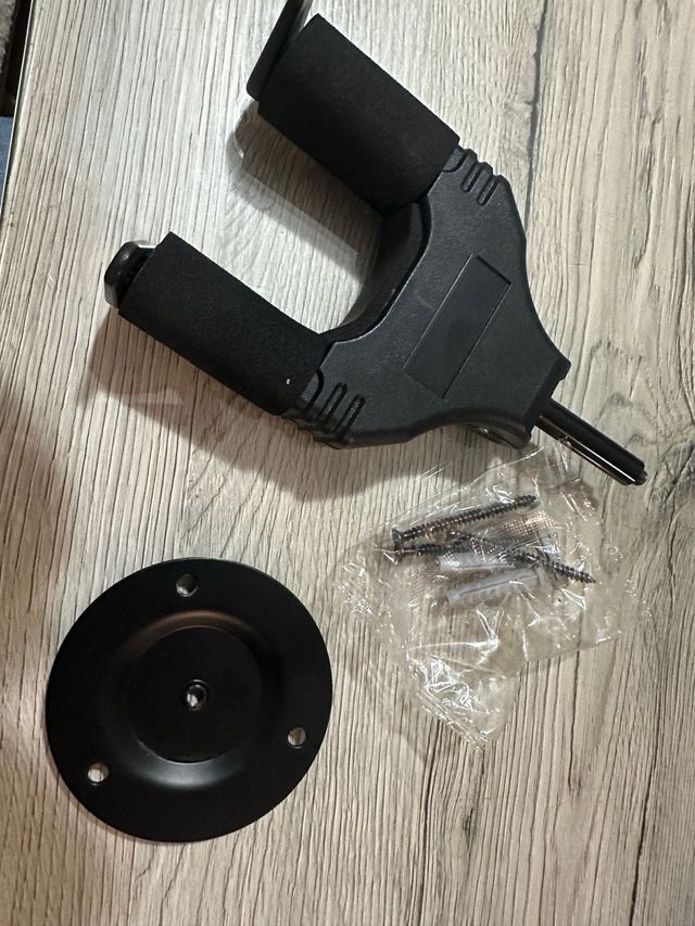 Soporte de guitarra negro