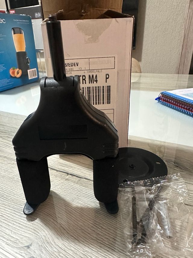 Soporte de guitarra negro