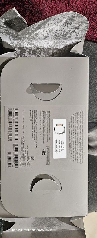 Apple Watch Ultra 2 Negro Nuevo. Garantía 2026.