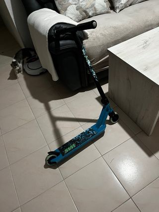 Patinete de saltos azul/scooter