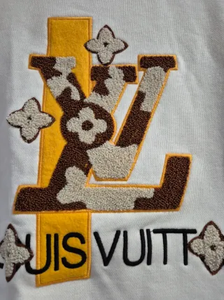 Sudadera Louis Vuitton Blanca con Logo