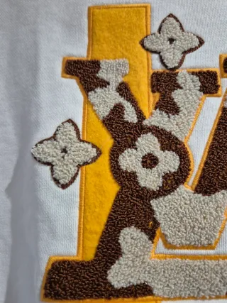 Sudadera Louis Vuitton Blanca con Logo