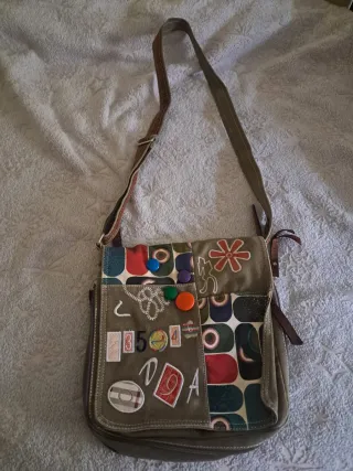 Bolso bandolera mujer patchwork