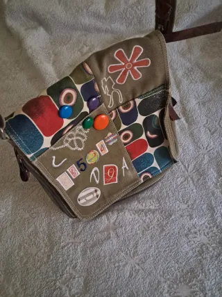 Bolso bandolera mujer patchwork