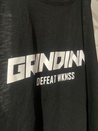 Camiseta de tirantes GRINDINN negra Talla M