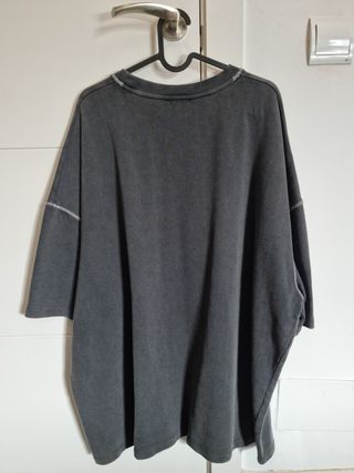 Camiseta Zara Gris XL