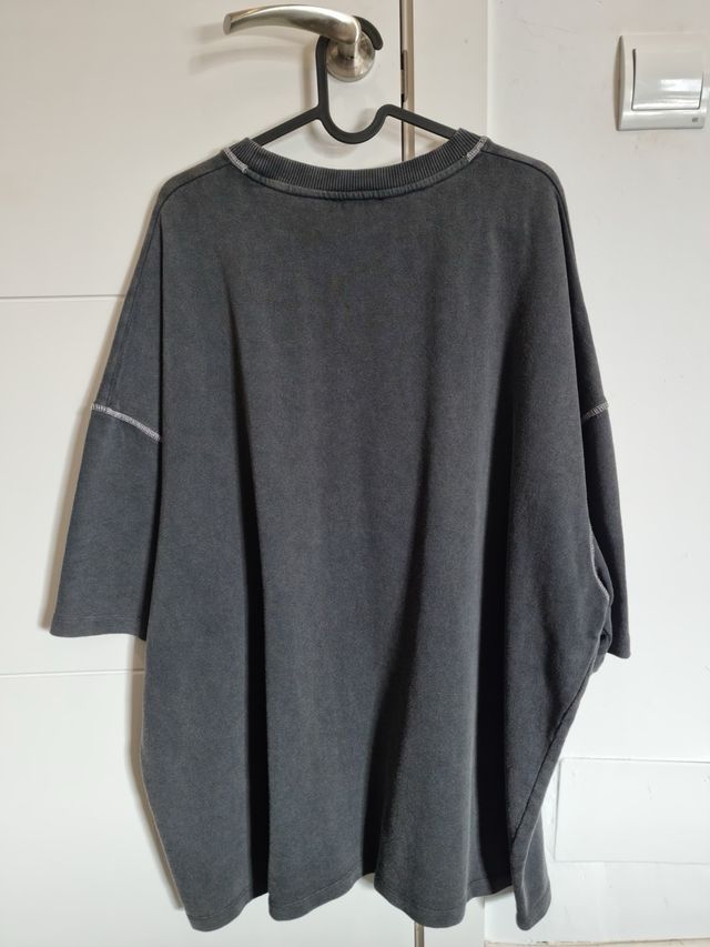 Camiseta Zara Gris XL