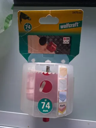 Wolfcraft Sierra de Corona 74mm