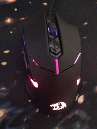 Ratón Gaming Negro con RGB