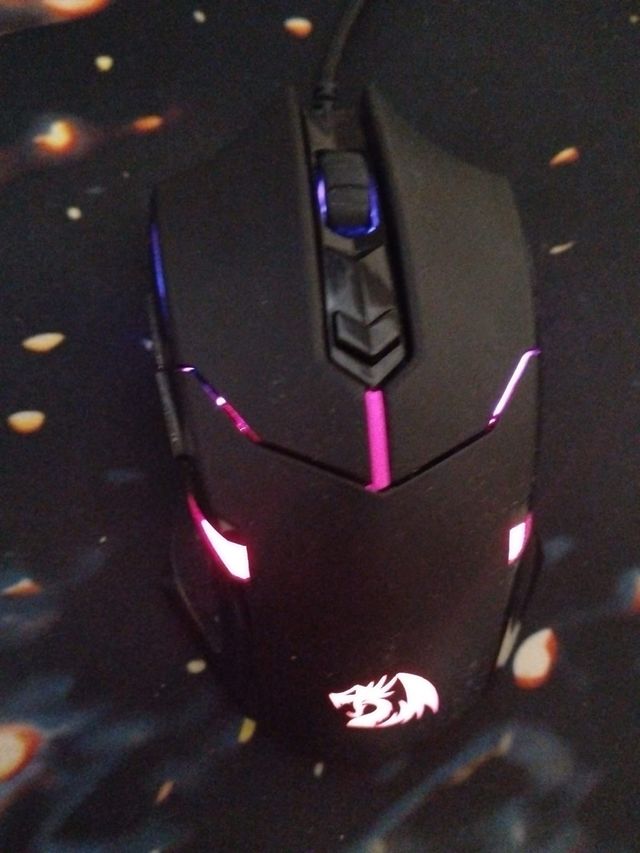 Ratón Gaming Negro con RGB
