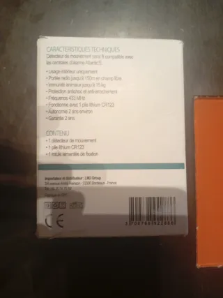 Detector de movimiento Atlantic'S DM-443R