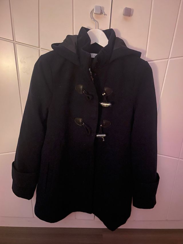 Abrigo Easy Wear Negro Talla L