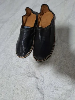Babuchas mules zuecos negros