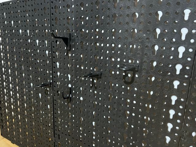 3 Pannelli Porta Utensili Neri