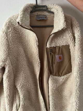 Chaqueta Carhartt Borrego Talla S Beige