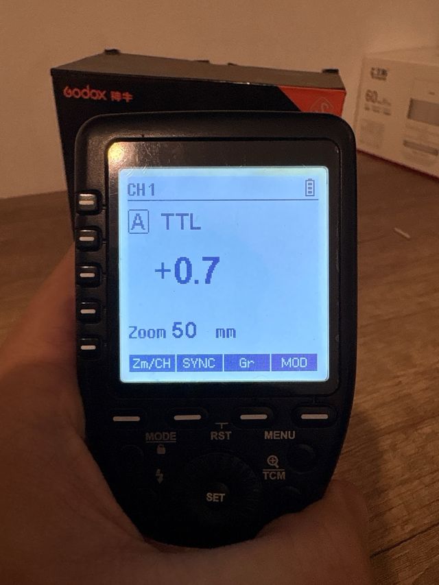 Disparador Godox X-Pro S TTL