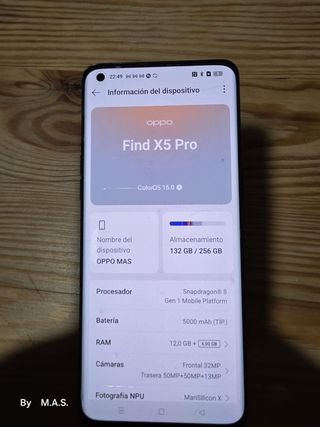 Móvil y Smartwatch Oppo Negro