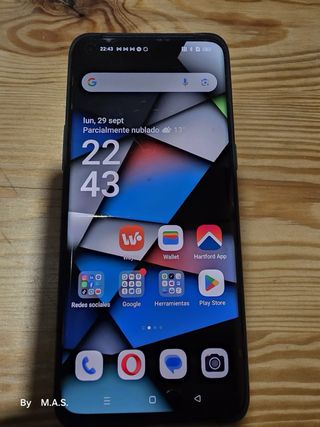 Móvil y Smartwatch Oppo Negro